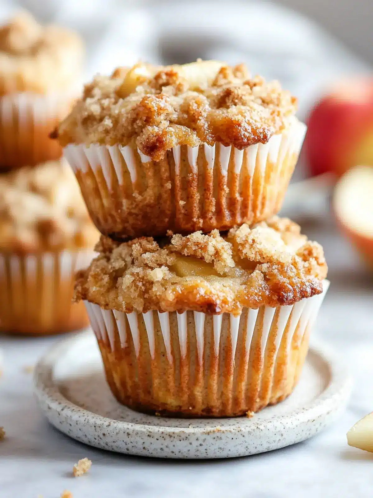 Easy Apple Crumble Muffins – Your New Fall Breakfast Favorite 2 Easy Apple Crumble Muffins