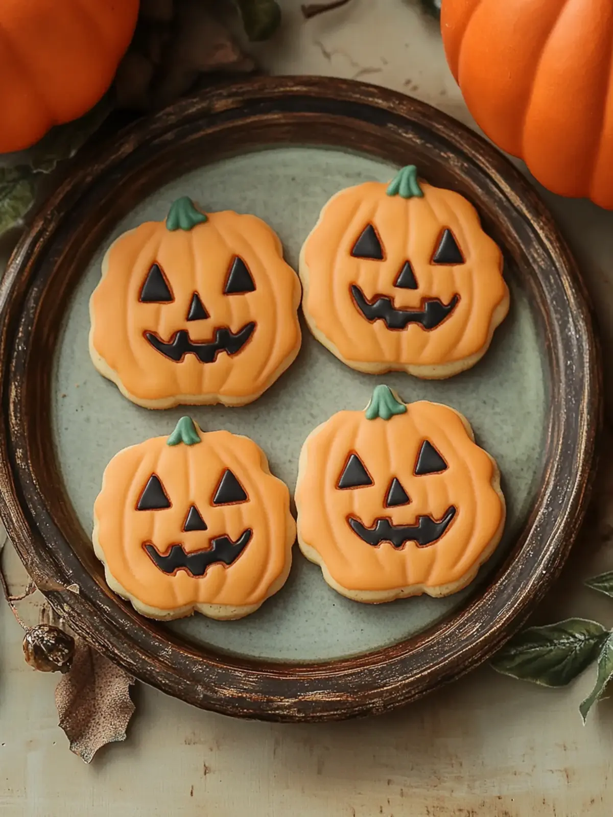 Irresistible Orange Halloween Pumpkin Cookies for Spooky Fun 5 Orange Halloween Pumpkin Cookies