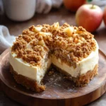Apple Crumble Cheesecake