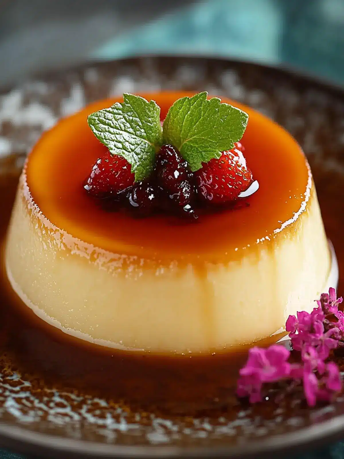 Mexican Independence Day Flan