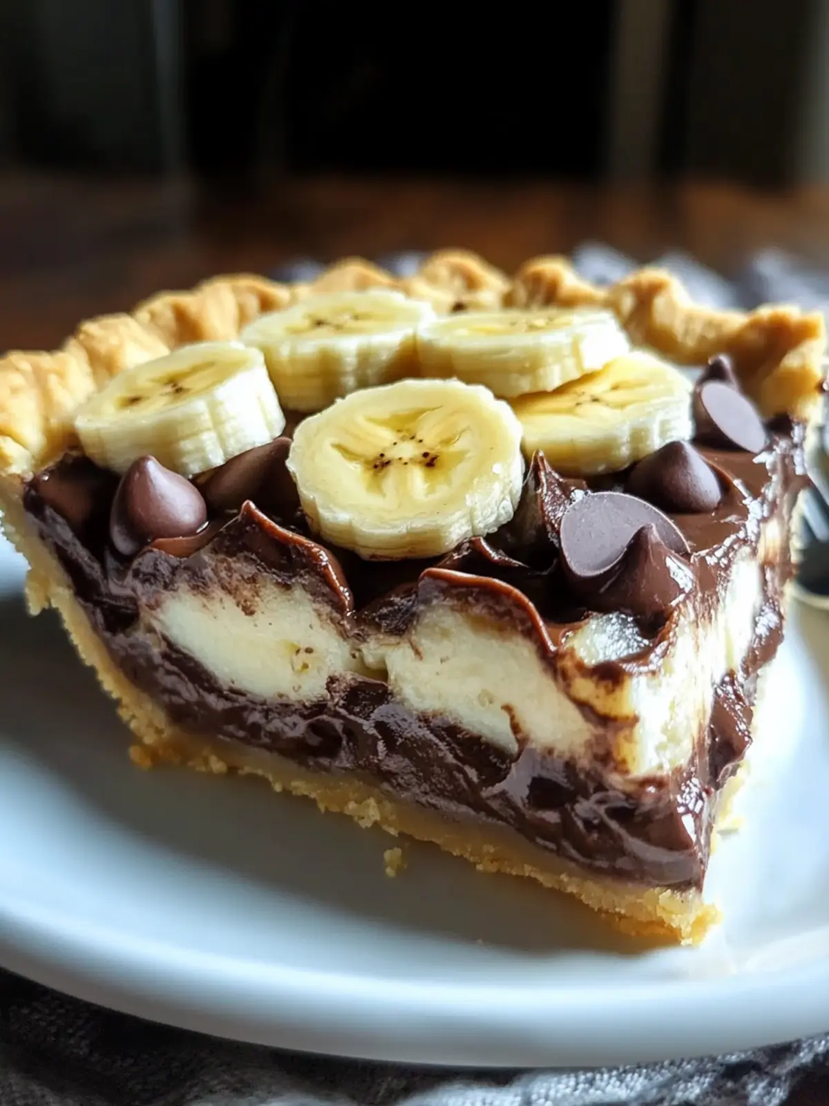 Chocolate Banana Pie