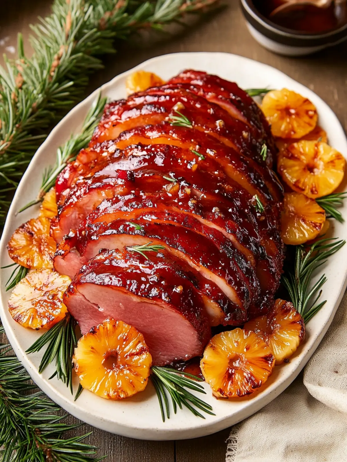 Sticky Pineapple Brown Sugar Glazed Ham for Unforgettable Feasts 4 Sticky Pineapple Brown Sugar Glazed Ham