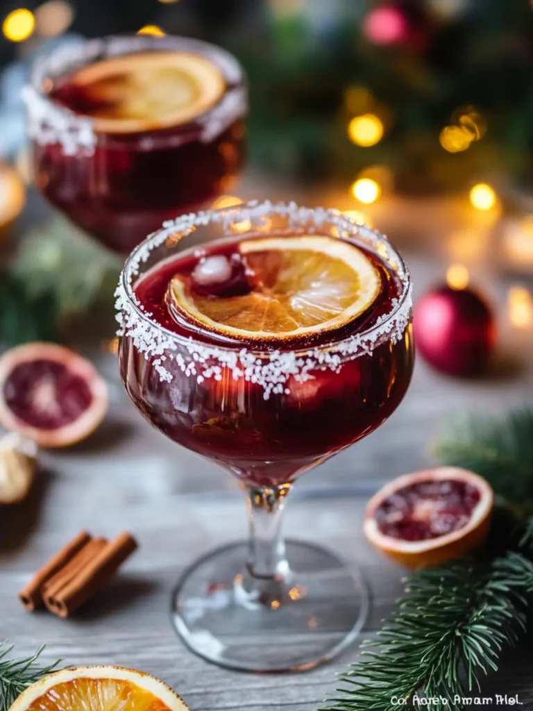 Mulled Wine Margarita