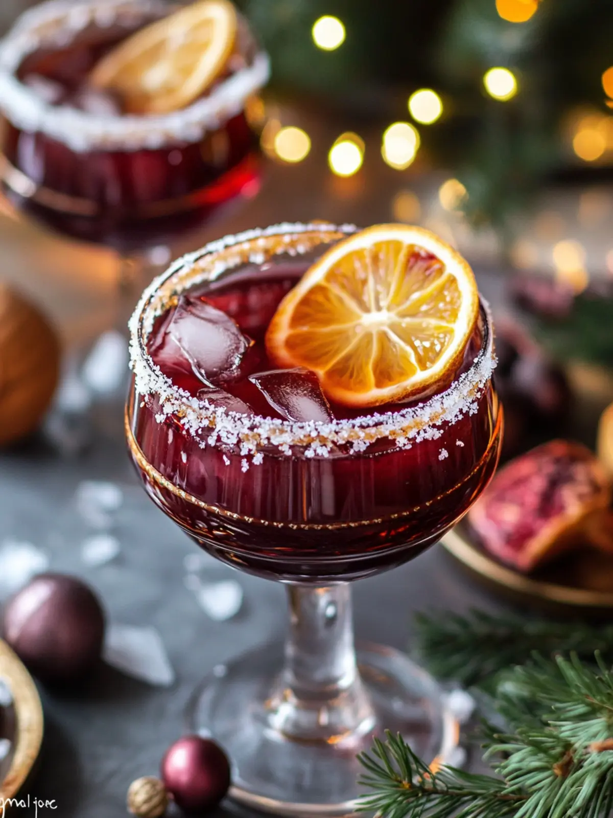 Mulled Wine Margarita