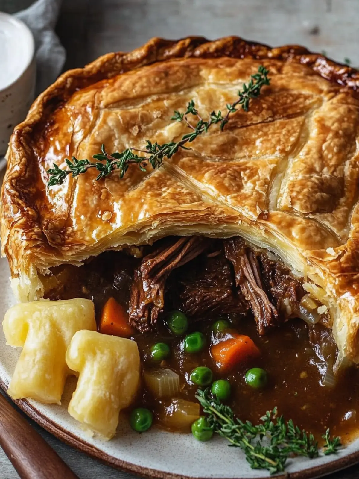 Mouthwatering Brisket Pot Pie: Your New Family Favorite! 4 Brisket Pot Pie