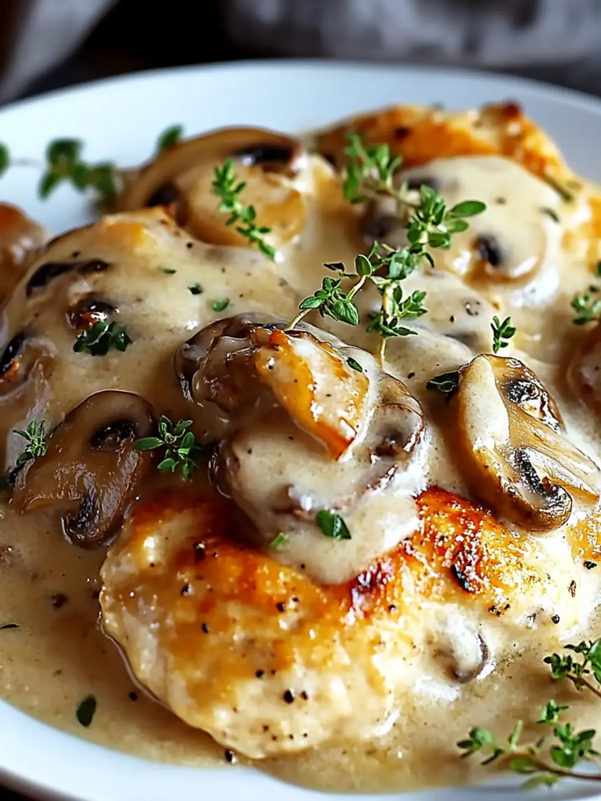 Irresistibly Creamy Mushroom Asiago Chicken in Just 30 Minutes 5 Irresistibly Creamy Mushroom Asiago Chicken