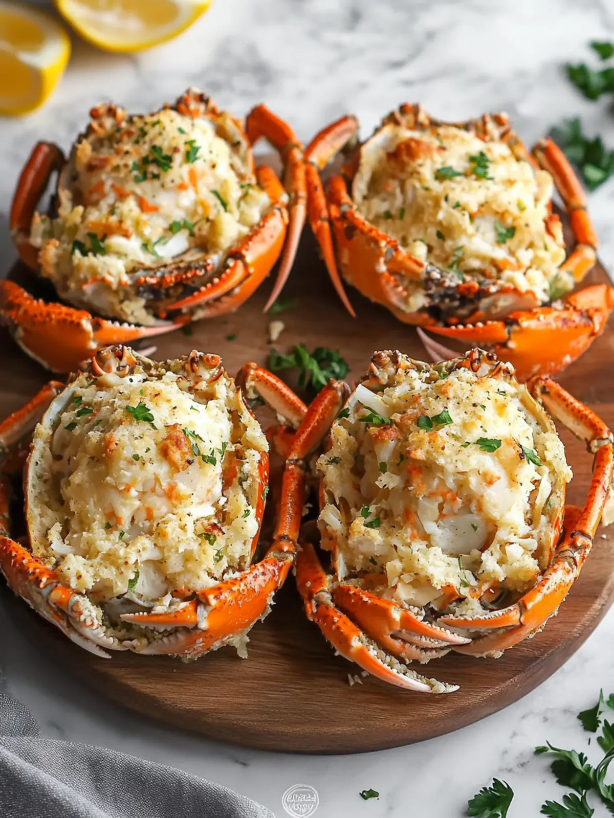 Savory New Orleans Seafood Stuffed Crabs Recipe Anyone Can Master 4 New Orleans Seafood Stuffed Crabs Recipe