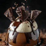 Chocolate Dome Mousse with Ganache