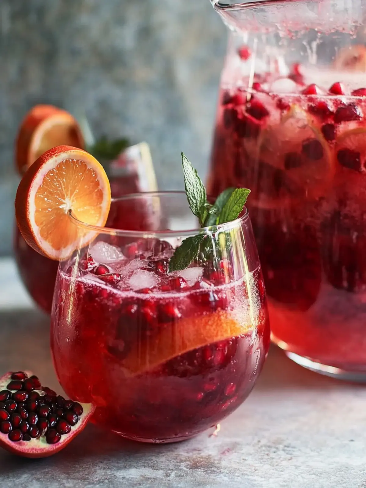Deliciously Festive Pomegranate Party Punch for Every Celebration 4 Pomegranate Party Punch