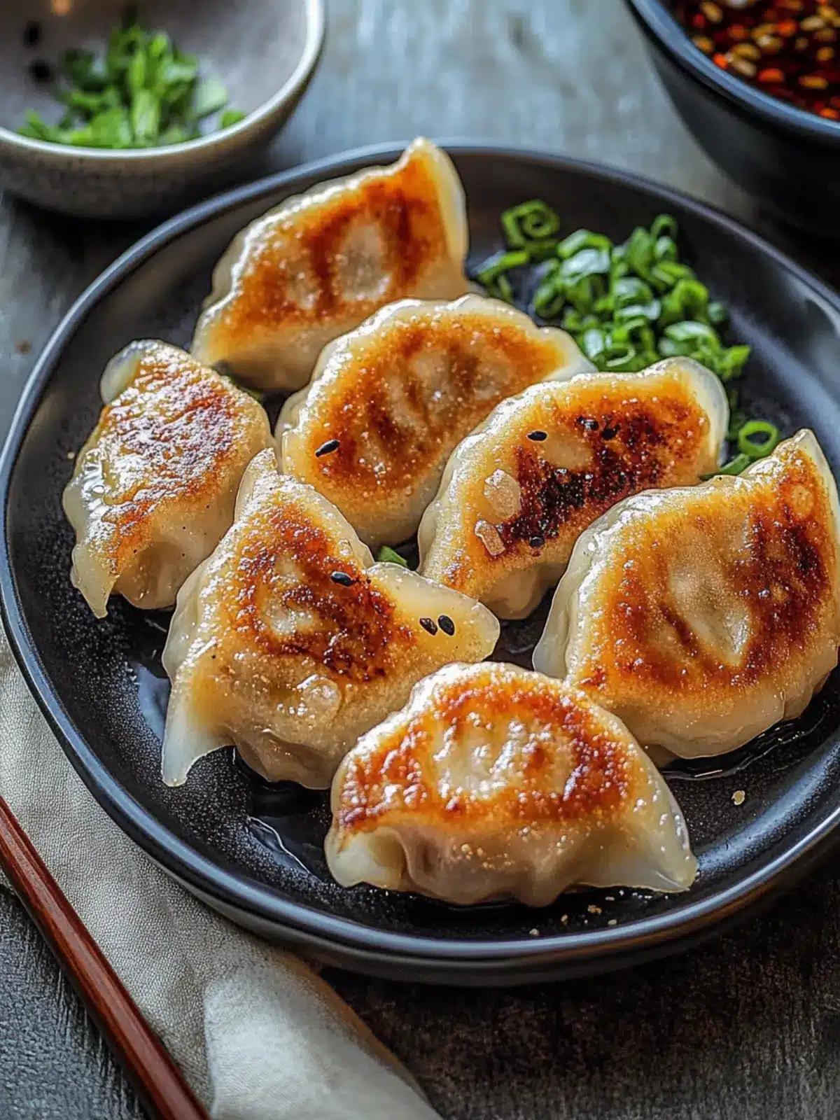 Crispy Pan-Fried Dumplings Recipe