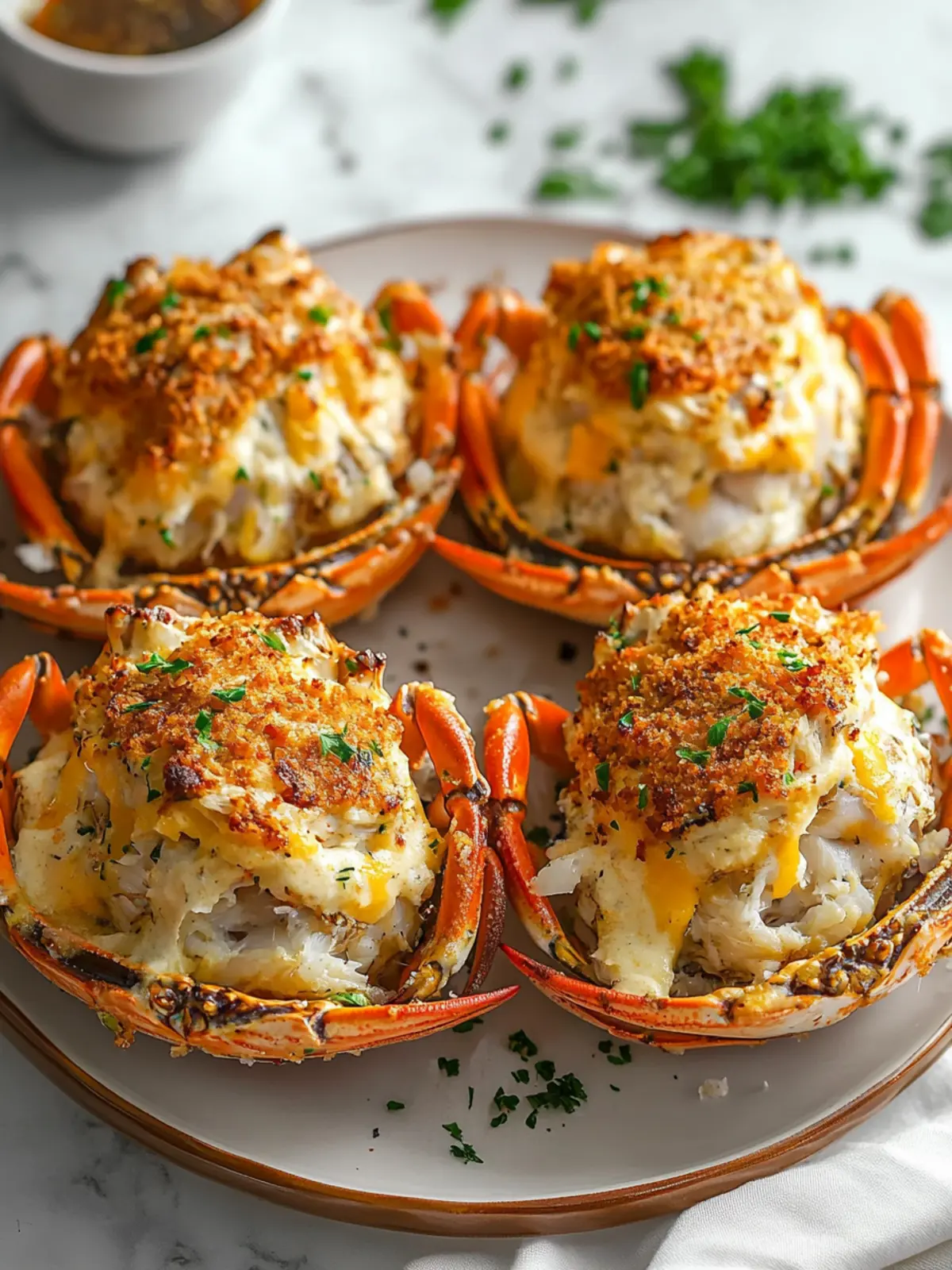 Savory New Orleans Seafood Stuffed Crabs Recipe Anyone Can Master 2 New Orleans Seafood Stuffed Crabs Recipe