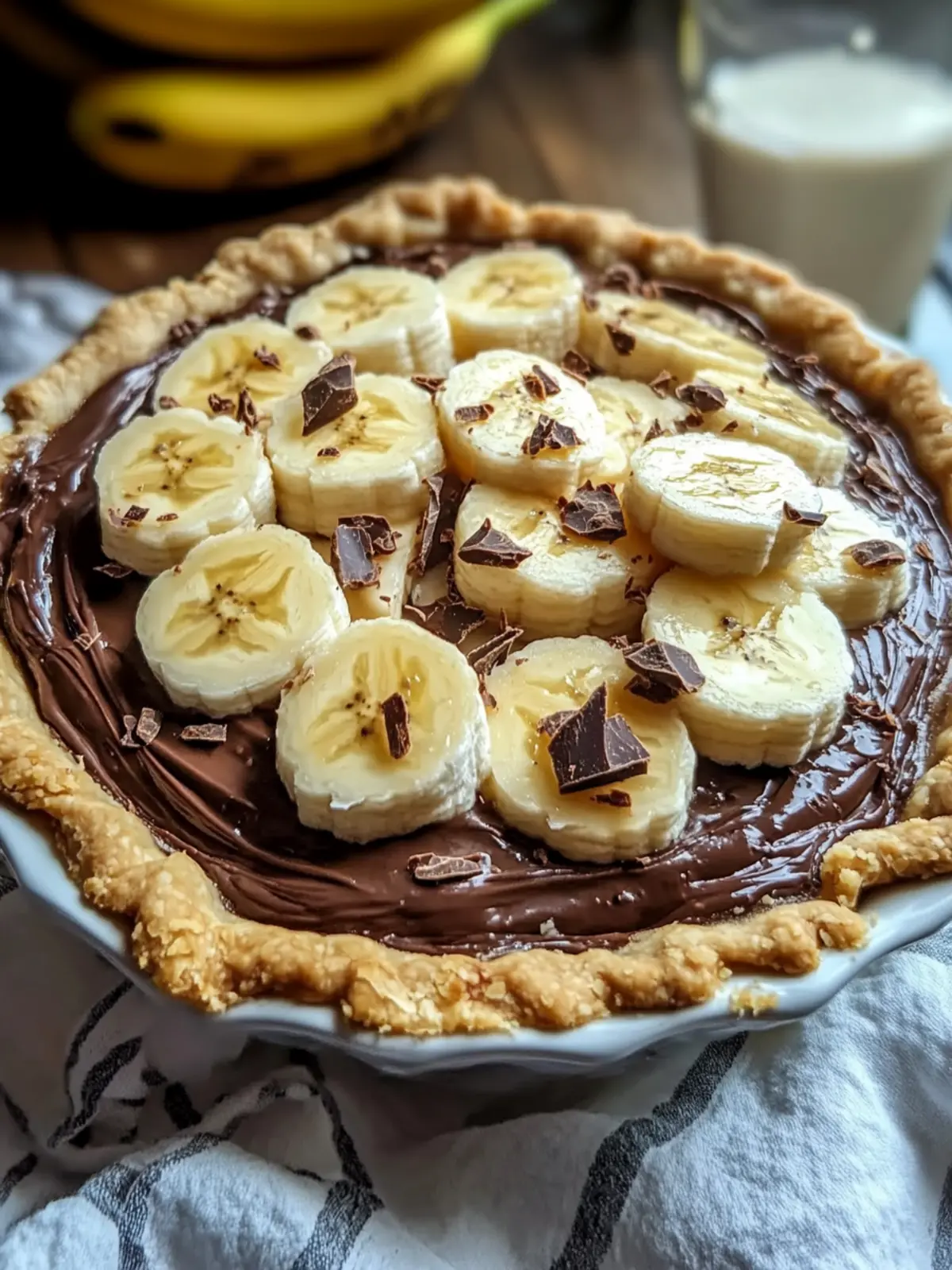 Irresistible Chocolate Banana Pie That Will WOW Your Guests 2 Chocolate Banana Pie