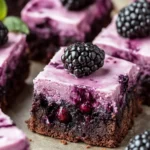 Decadent Blackberry Cream Cheese Brownies You’ll Love 6 Blackberry Cream Cheese Brownies