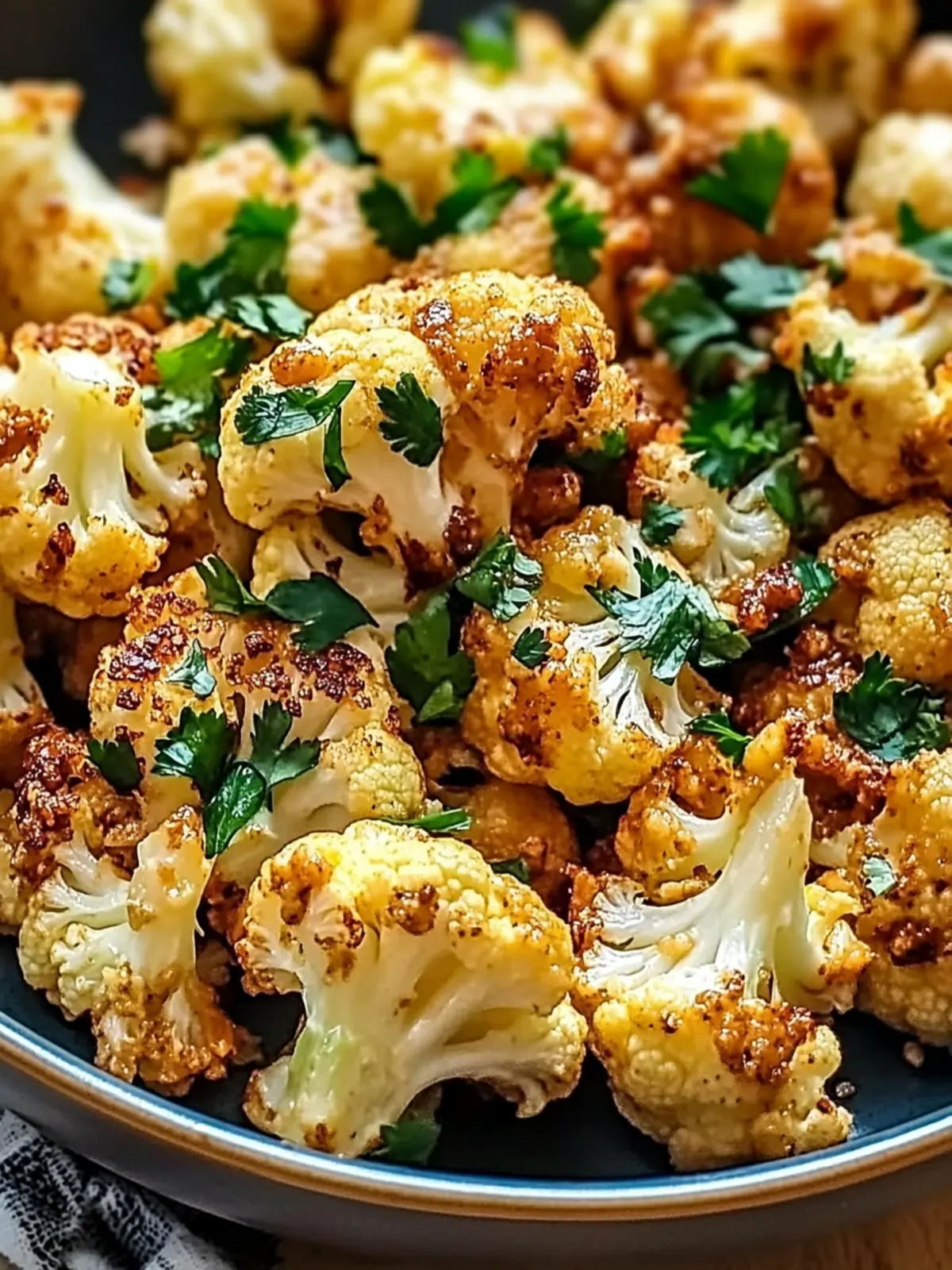Moroccan Cauliflower with Tahini-Honey