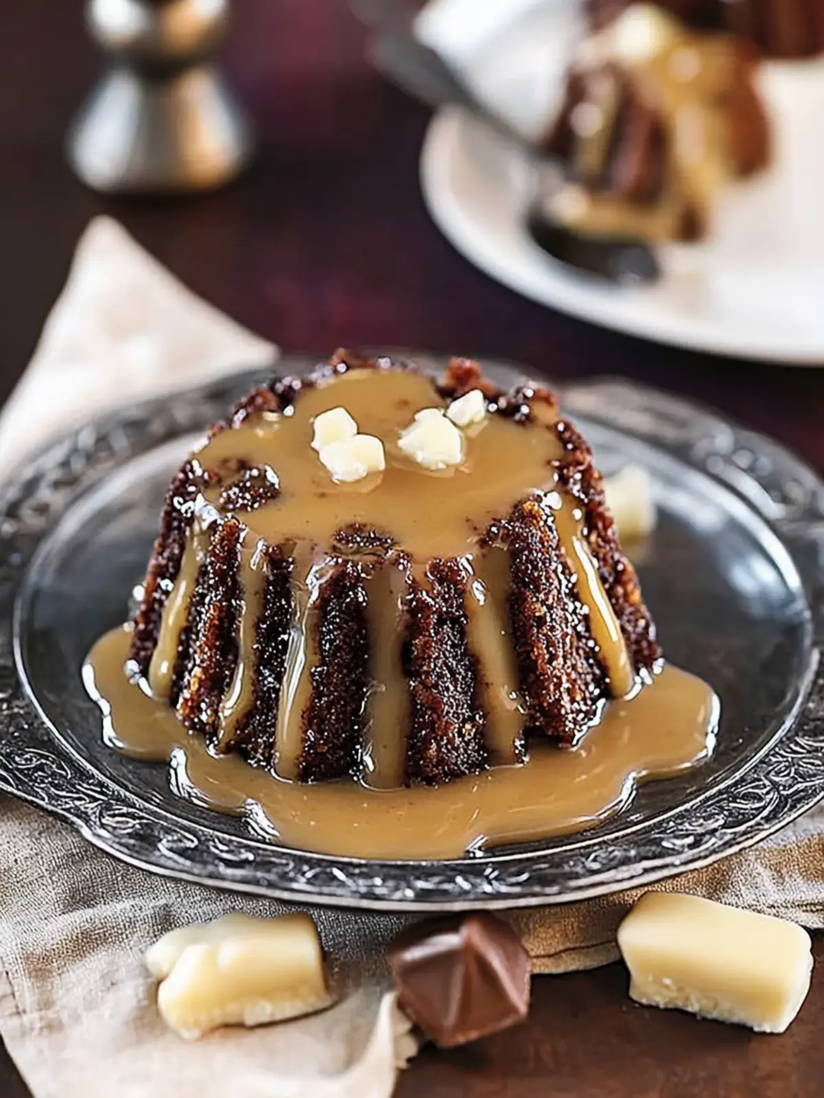 Figgy Pudding with Sticky Toffee Sauce