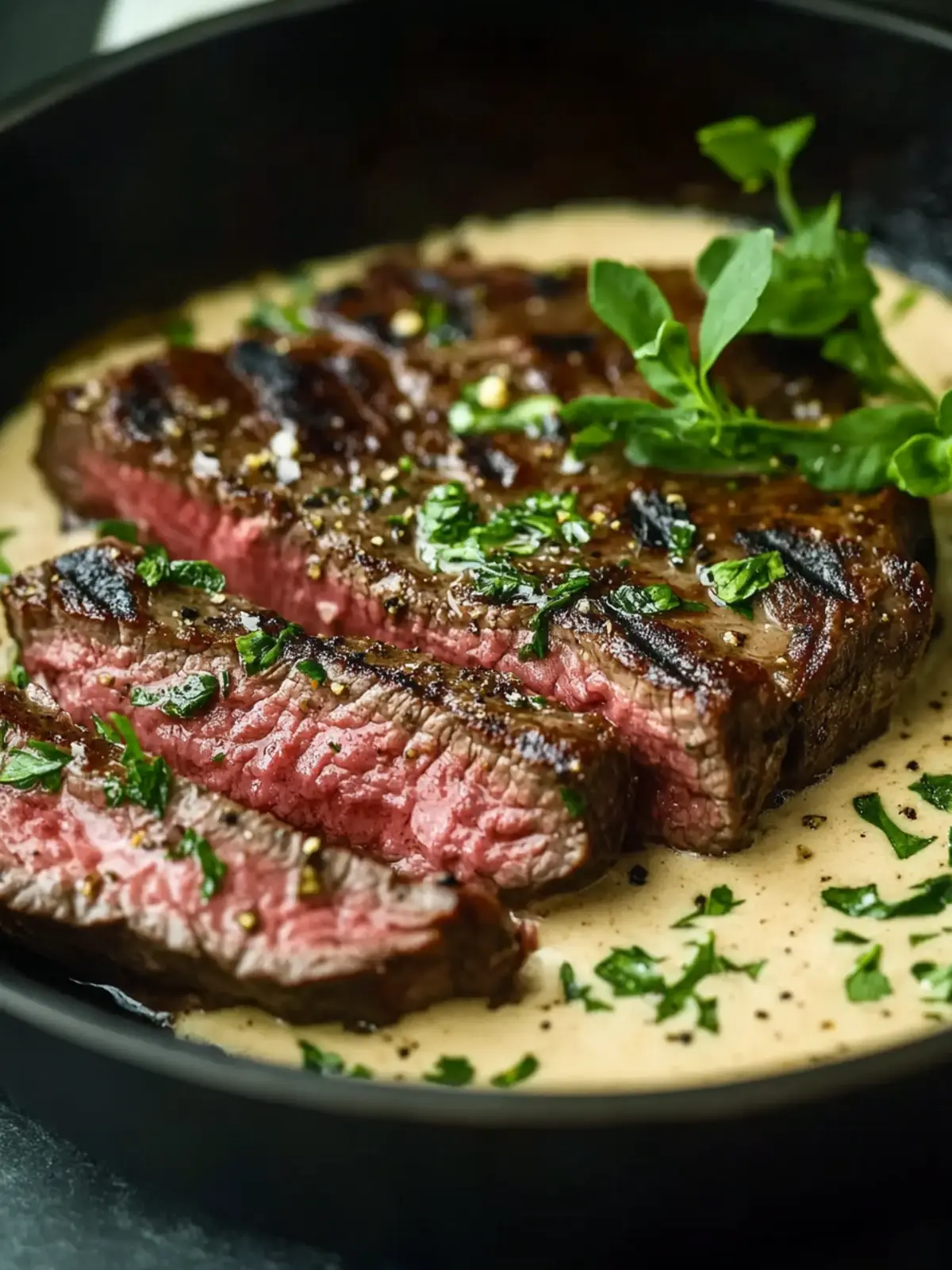 Cast Iron Bavette Steak