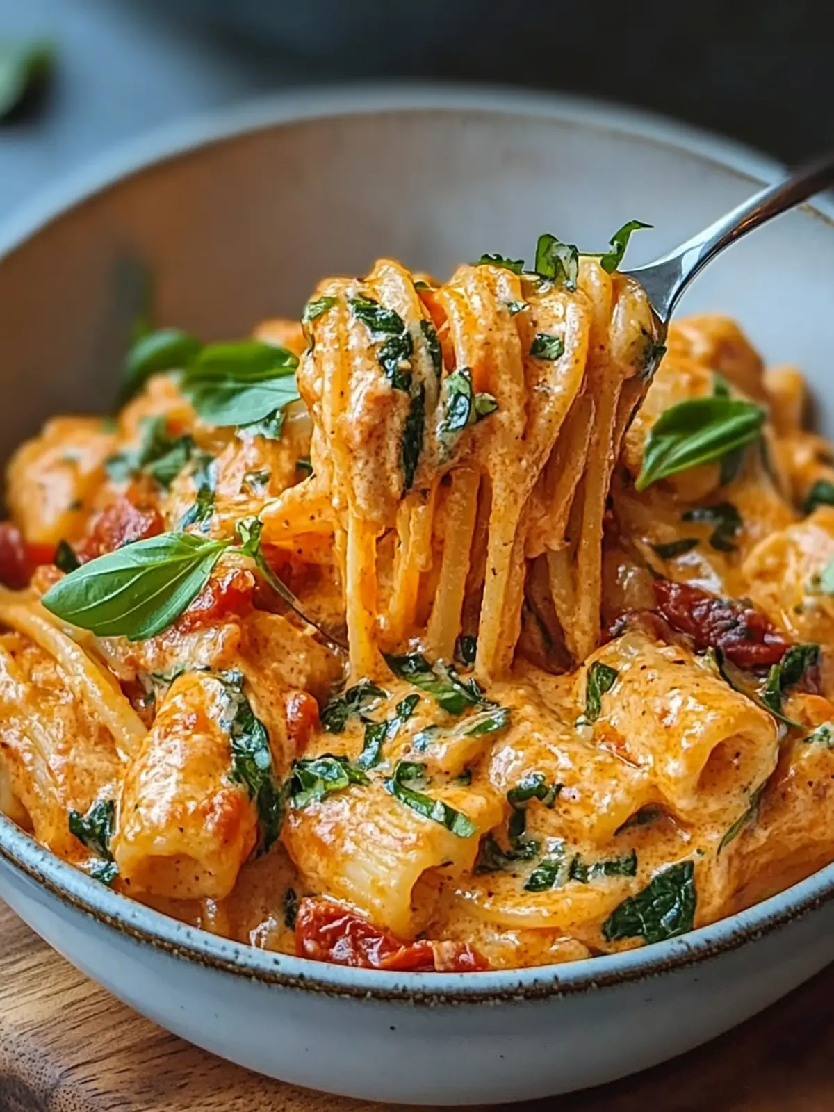 Creamy Tomato Garlic Pasta