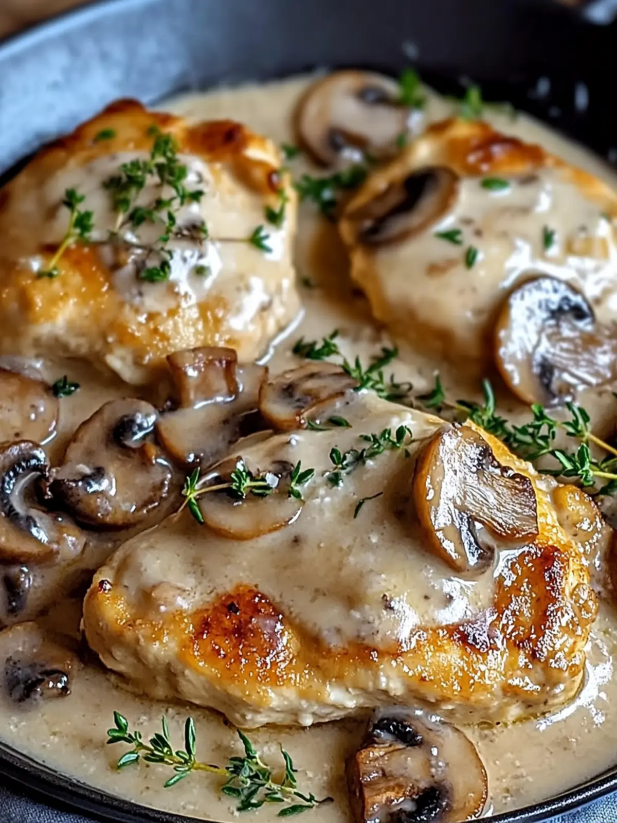 Irresistibly Creamy Mushroom Asiago Chicken in Just 30 Minutes 3 Irresistibly Creamy Mushroom Asiago Chicken