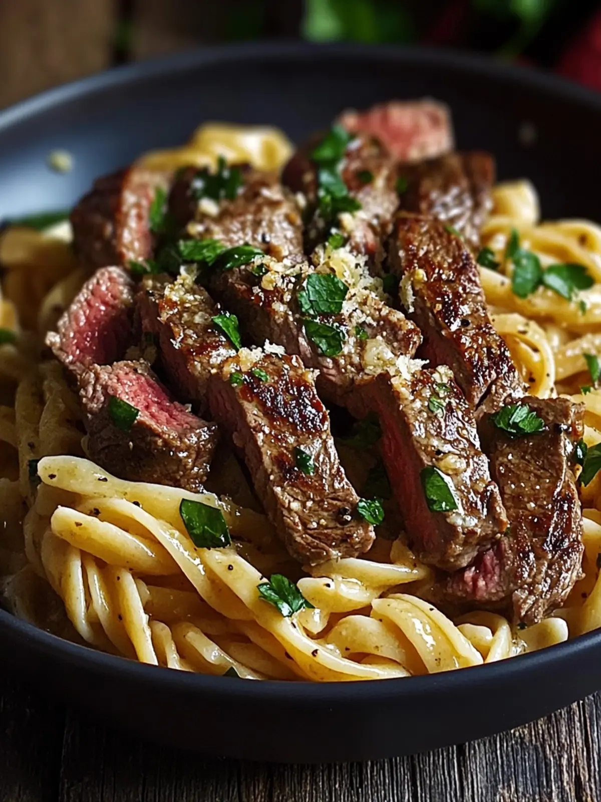 Creamy Spicy Garlic Butter Steak & Pasta in One Pot Delight 2 Creamy Spicy Garlic Butter Steak & Pasta