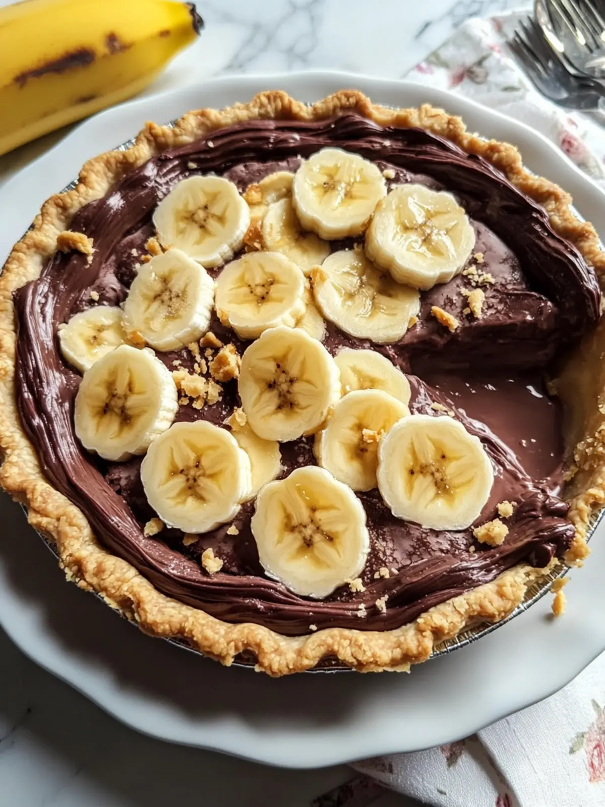 Chocolate Banana Pie