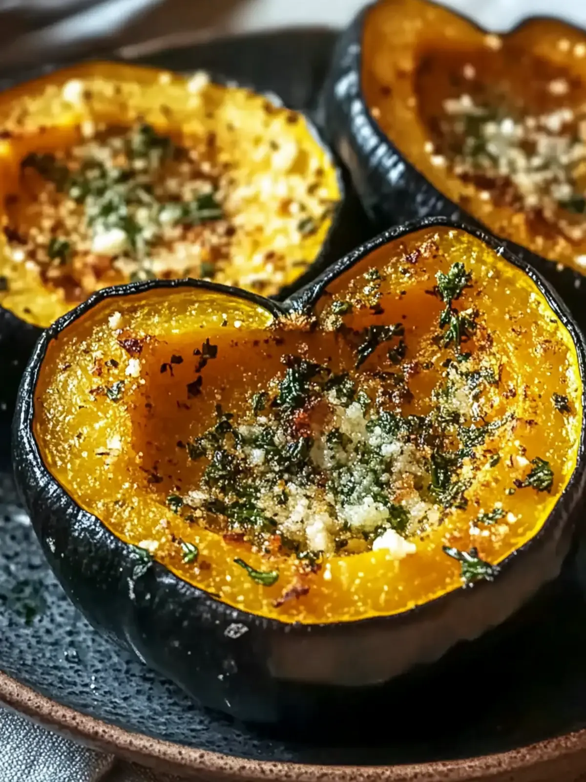 Parmesan Herb Roasted Acorn Squash: A Comforting Delight 3 Parmesan Herb Roasted Acorn Squash