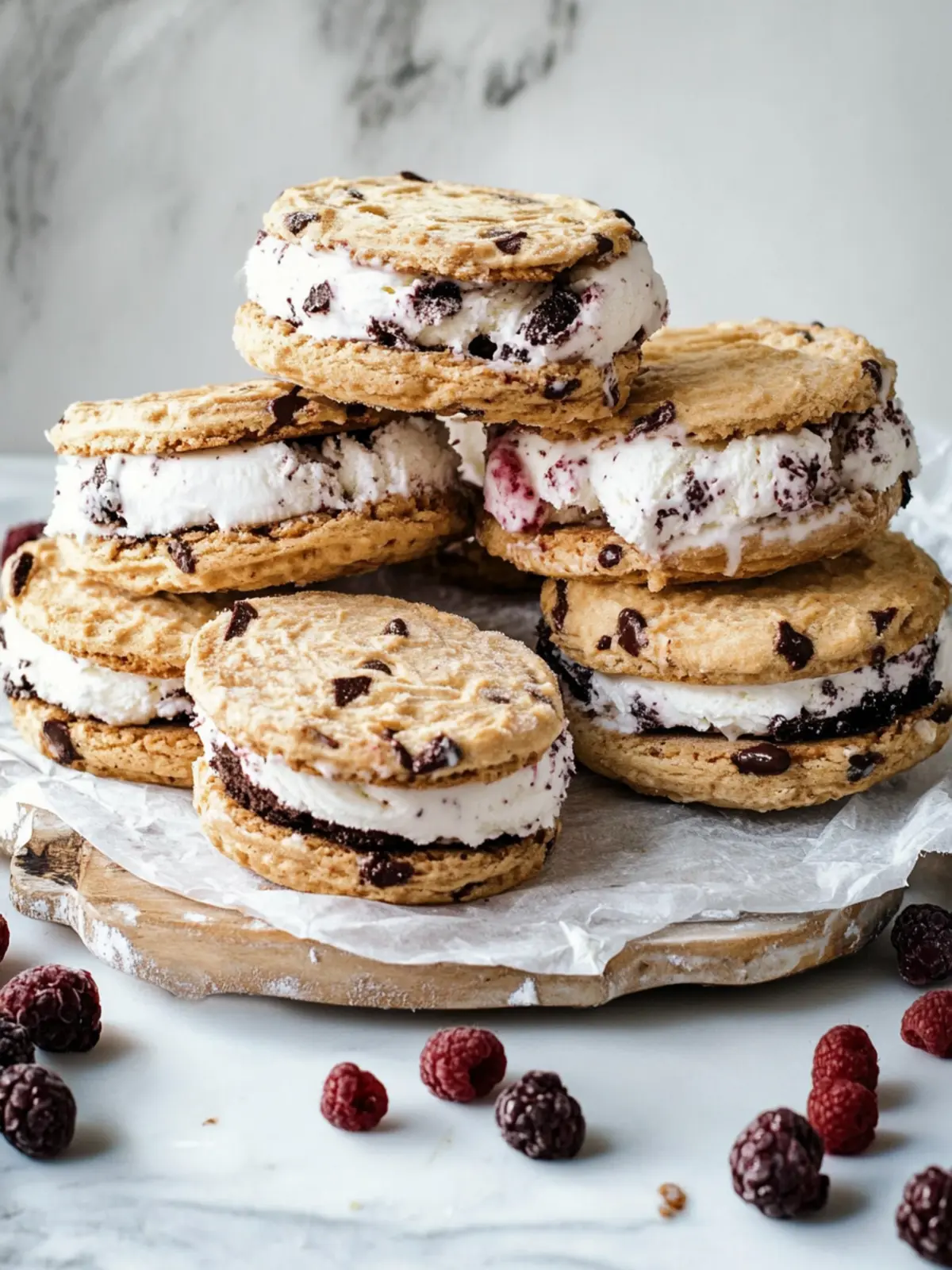 Homemade Ice Cream Sandwiches