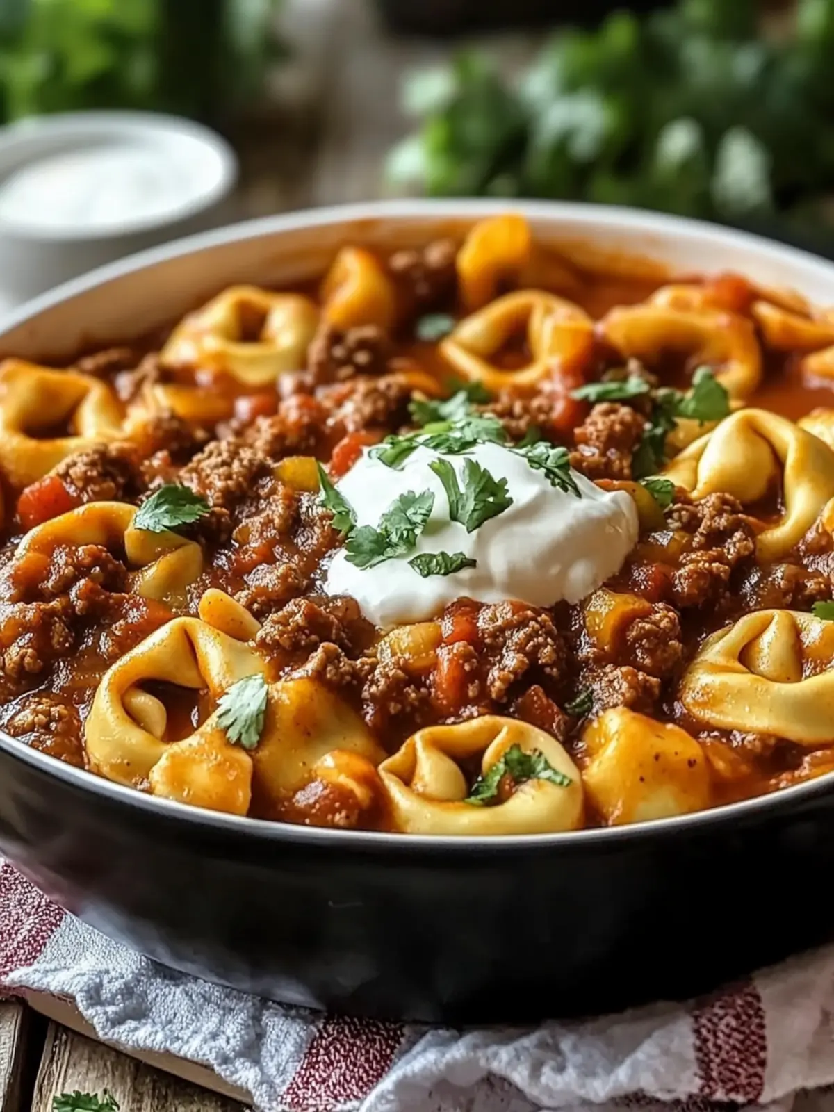 Beef Enchilada Tortellini