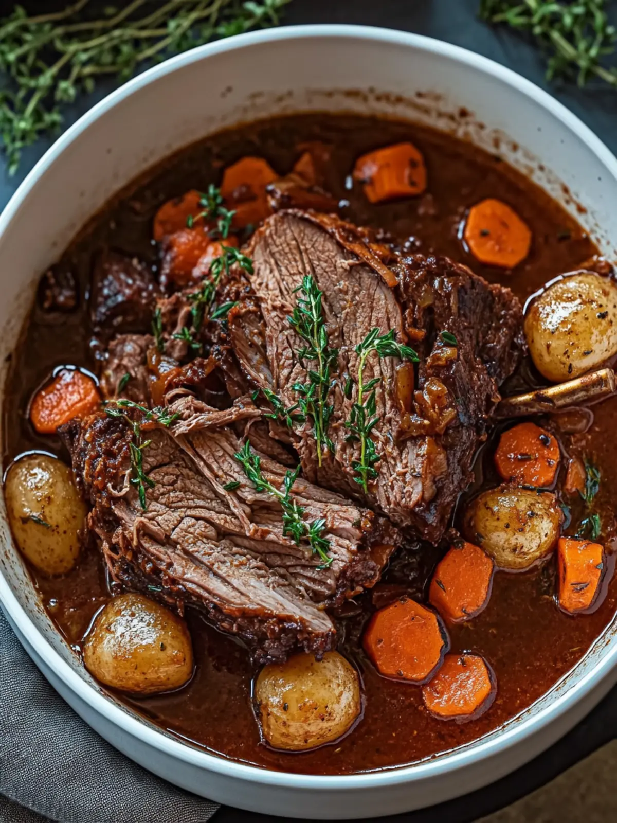Tender Italian Pot Roast Stracotto