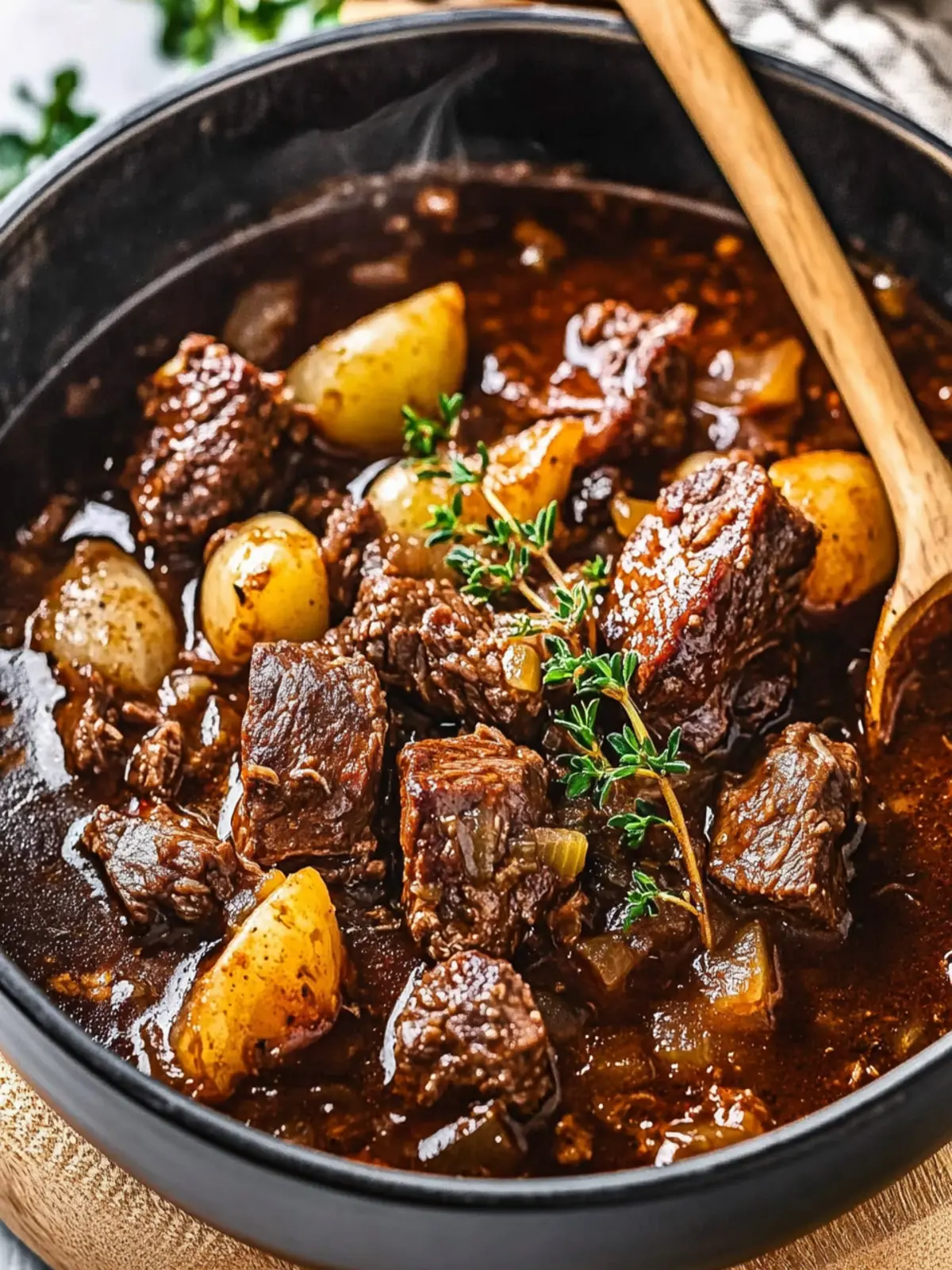 Savor the Comfort of Beef Stifado: Hearty Greek Stew Delight 4 Beef Stifado (Greek Beef Stew)
