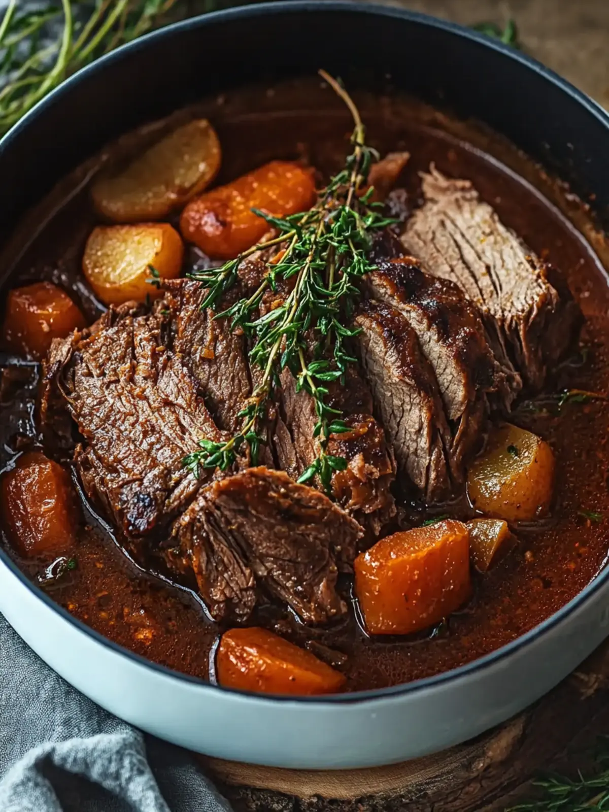 Tender Italian Pot Roast Stracotto