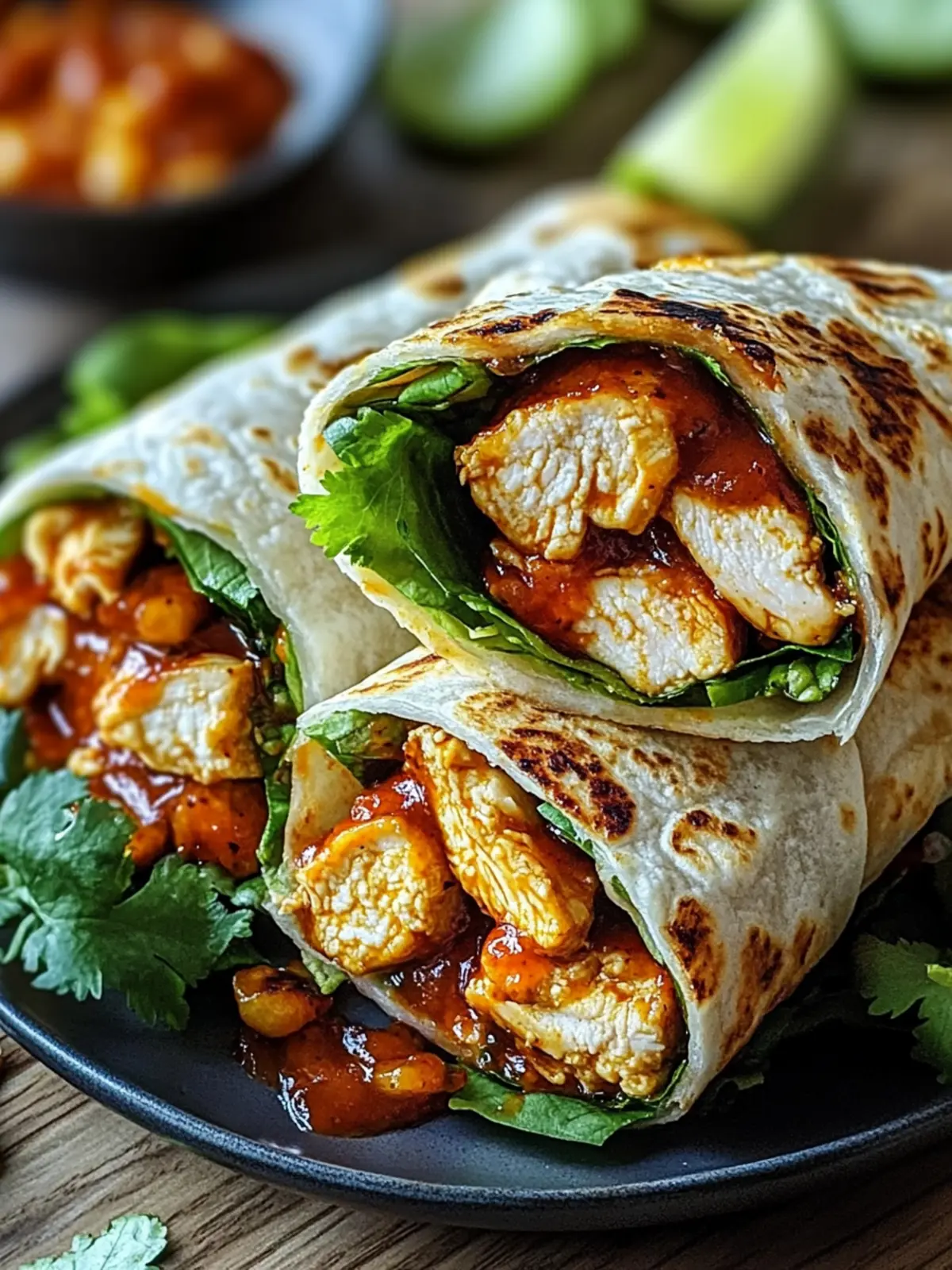 Savory Sweet Chili Chicken Wraps for Quick Weekday Meals 3 Sweet Chili Chicken Wraps