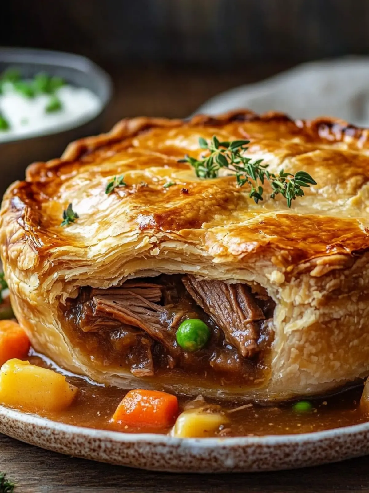 Mouthwatering Brisket Pot Pie: Your New Family Favorite! 2 Brisket Pot Pie