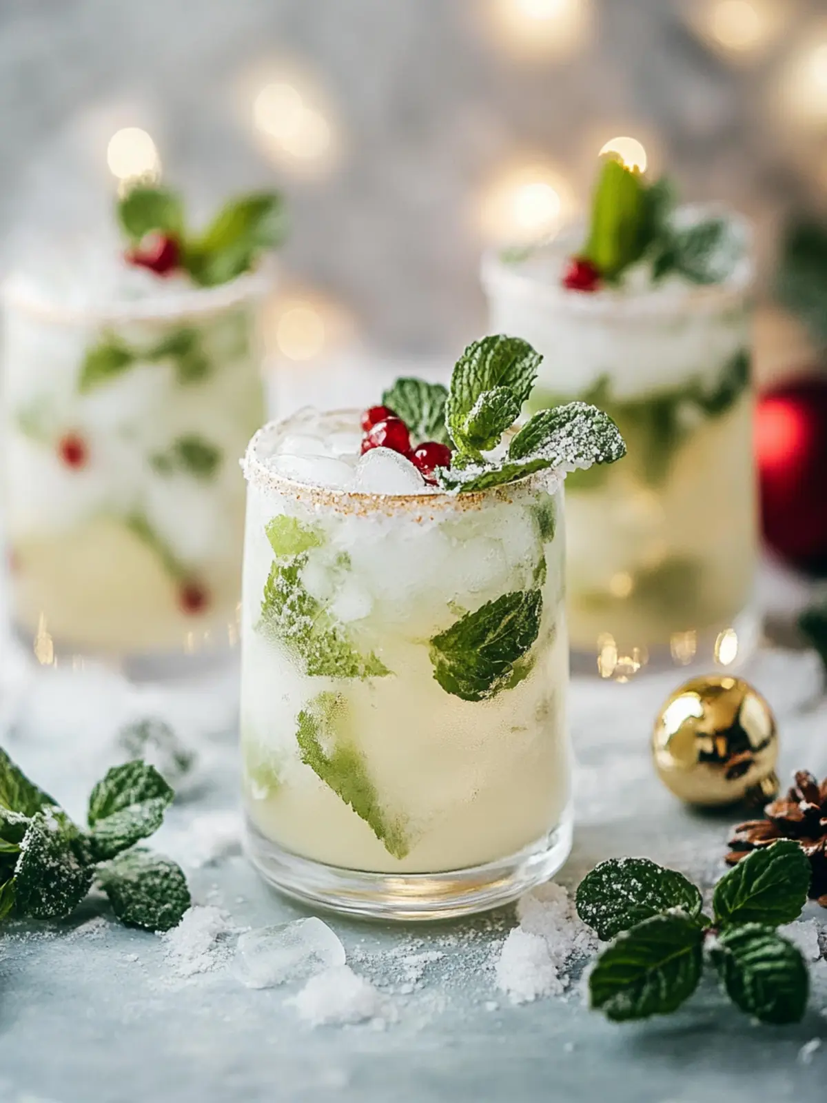 Delicious White Christmas Mojitos to Brighten Your Holidays 3 White Christmas Mojitos