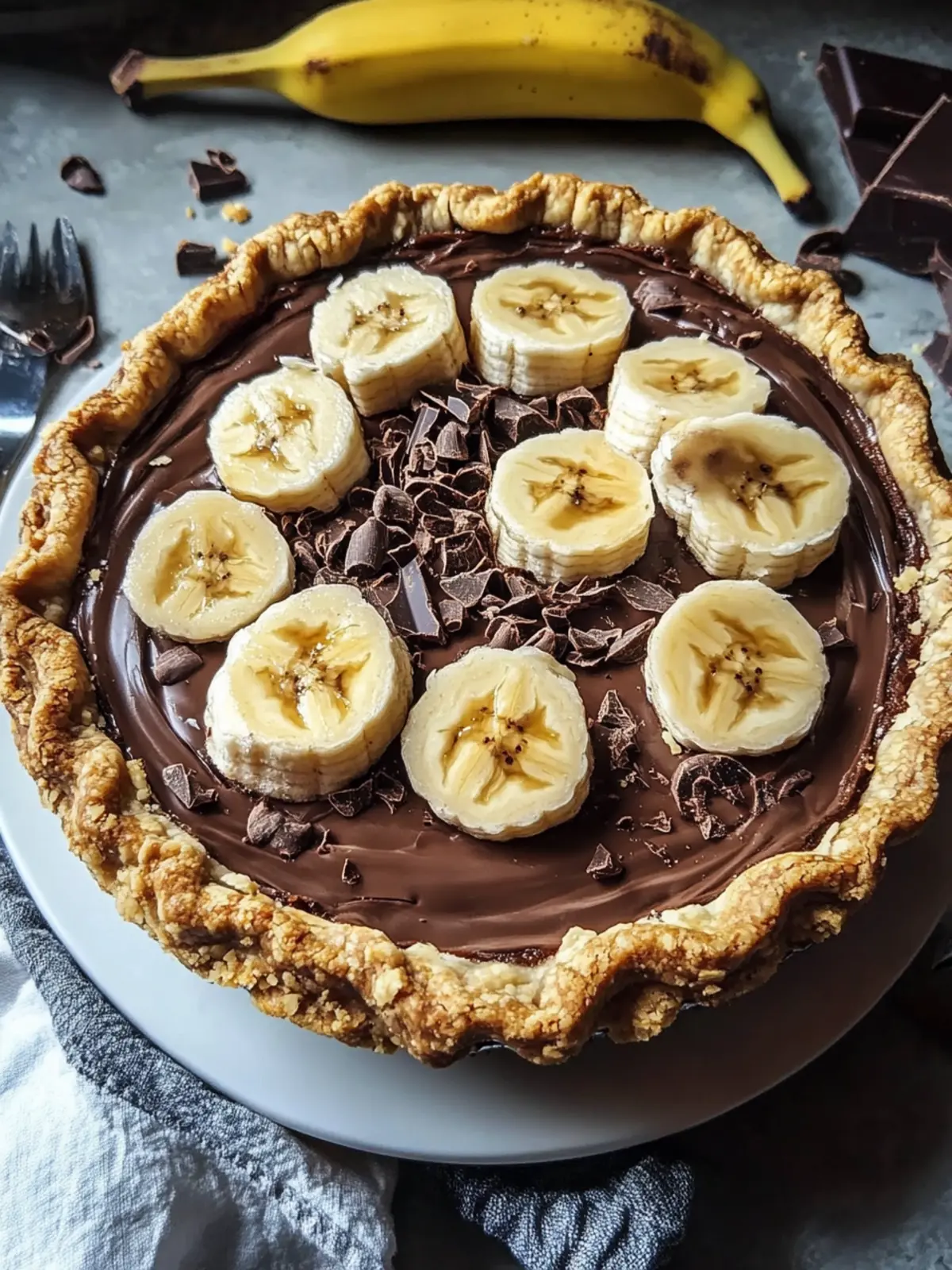 Chocolate Banana Pie