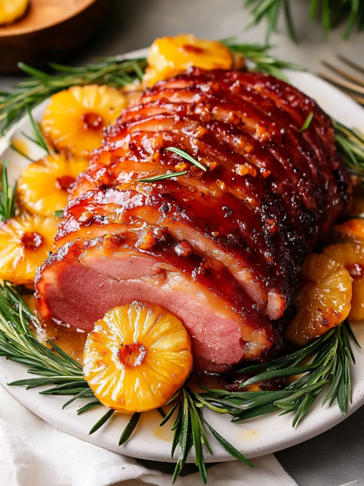 Sticky Pineapple Brown Sugar Glazed Ham for Unforgettable Feasts 3 Sticky Pineapple Brown Sugar Glazed Ham