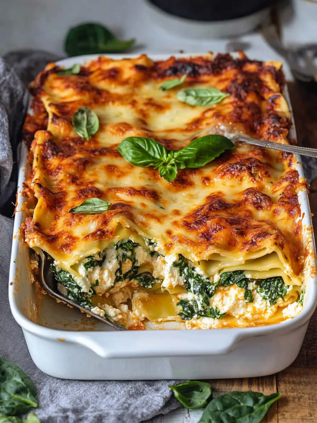Mouthwatering Spinach Ricotta Lasagna That Will Delight Everyone 2 Spinach Ricotta Lasagna