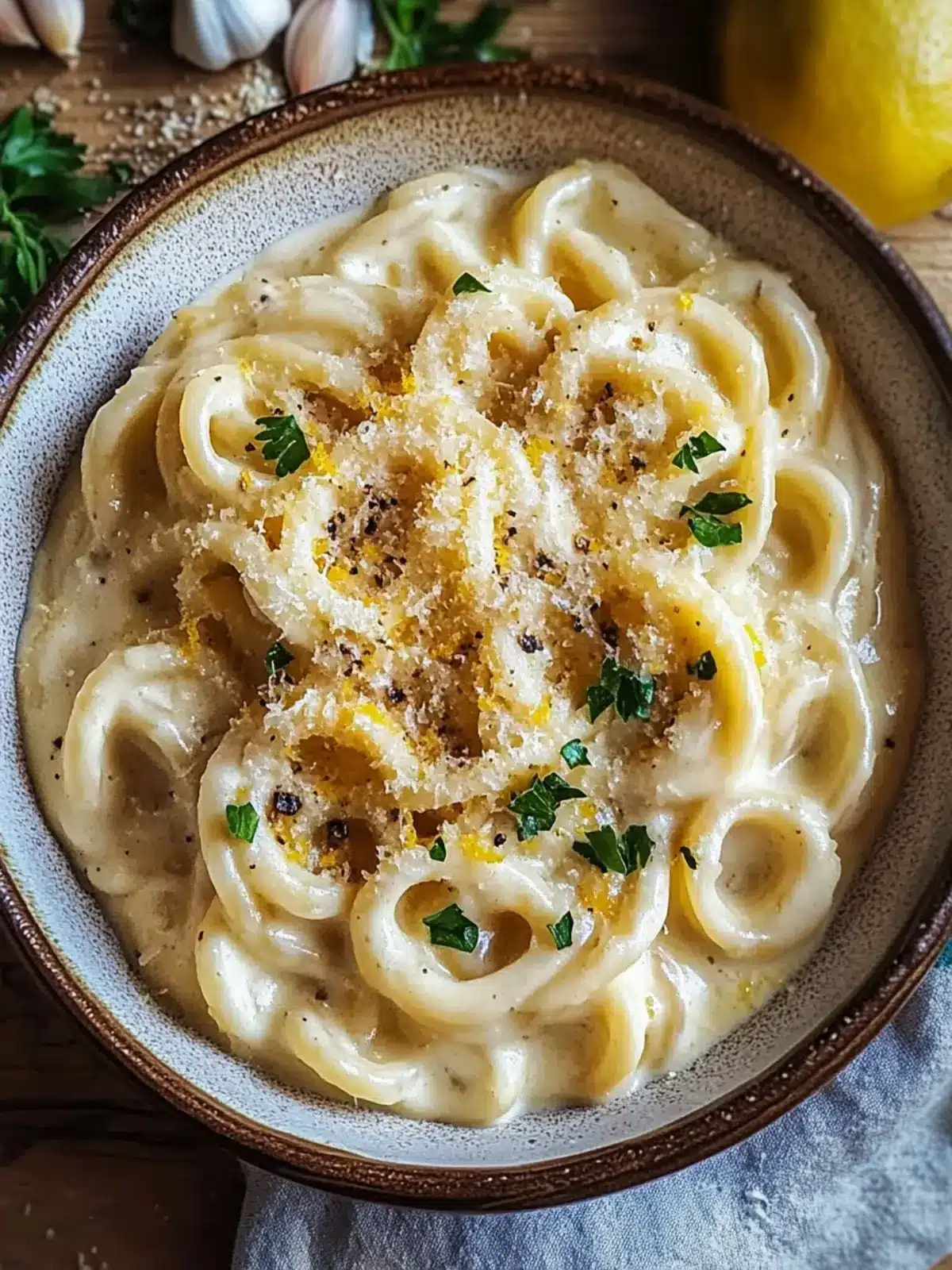 Creamy Roast Garlic and Lemon Pasta Sauce in Just 35 Minutes 3 Creamy Roast Garlic and Lemon Pasta Sauce