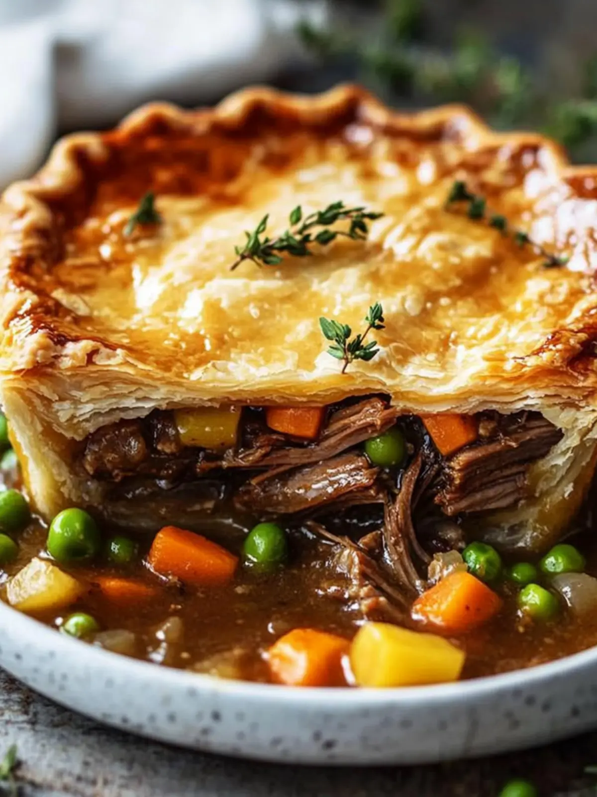 Mouthwatering Brisket Pot Pie: Your New Family Favorite! 3 Brisket Pot Pie