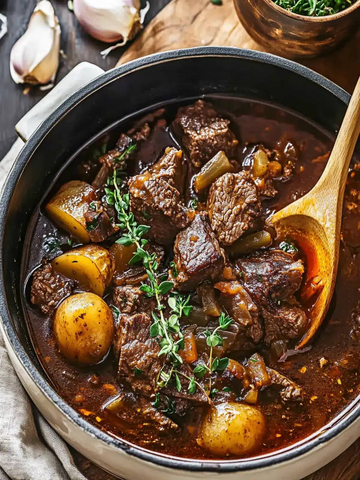 Savor the Comfort of Beef Stifado: Hearty Greek Stew Delight 5 Beef Stifado (Greek Beef Stew)