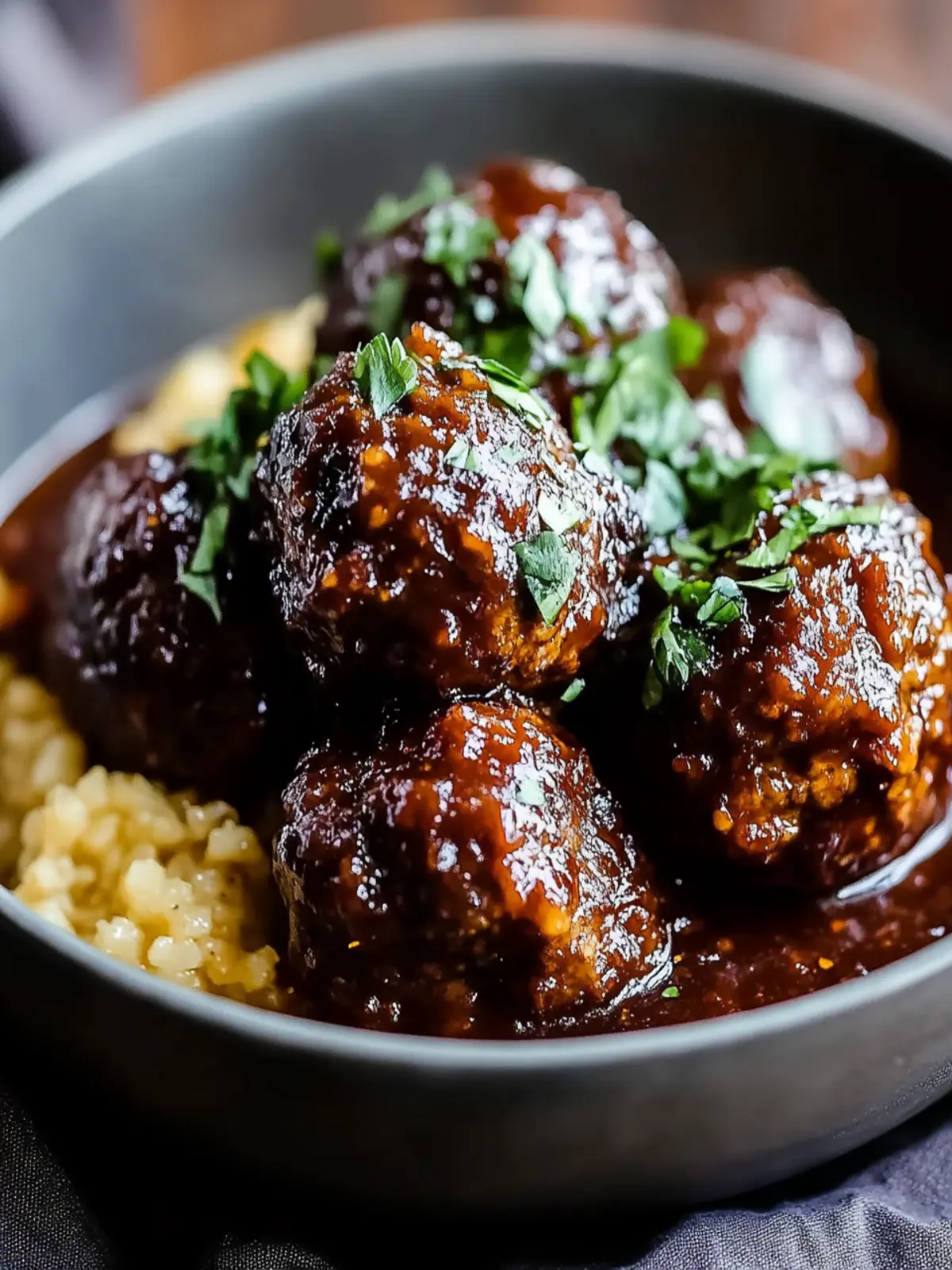 Savory Red Wine Braised Meatballs for Cozy Family Nights 2 Red Wine Braised Meatballs