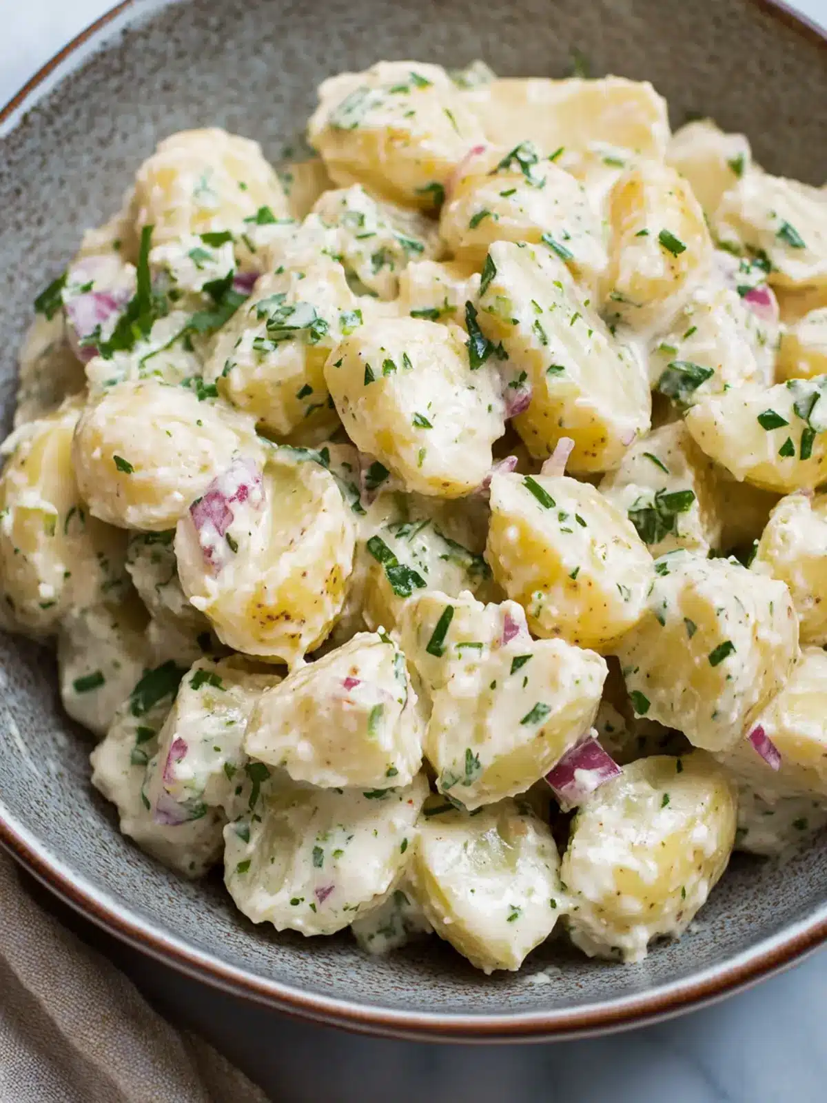 Creamy Jewish Potato Salad: A Family’s Dairy-Free Delight 3 Jewish Potato Salad
