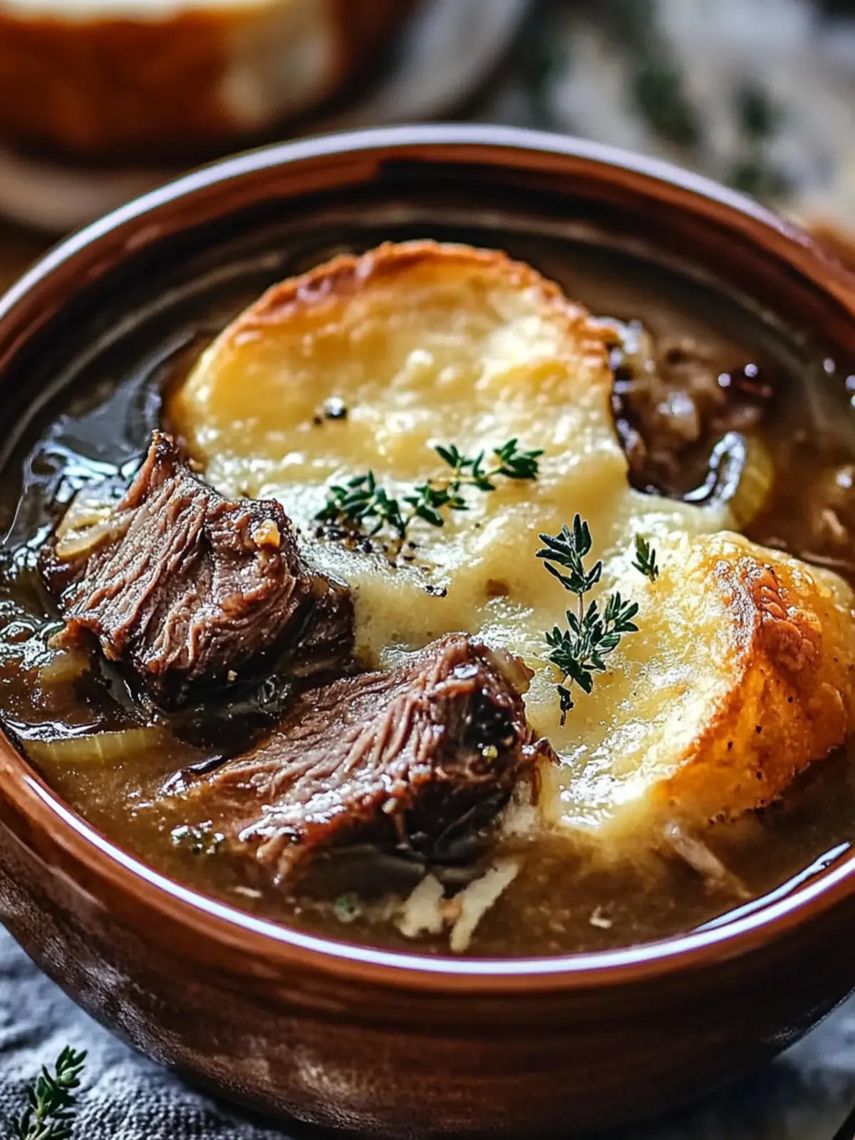 Savory French Onion Beef Short Rib Soup for Cozy Nights 4 French Onion Beef Short Rib Soup