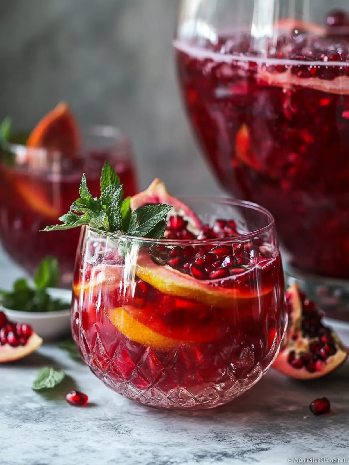 Deliciously Festive Pomegranate Party Punch for Every Celebration 2 Pomegranate Party Punch