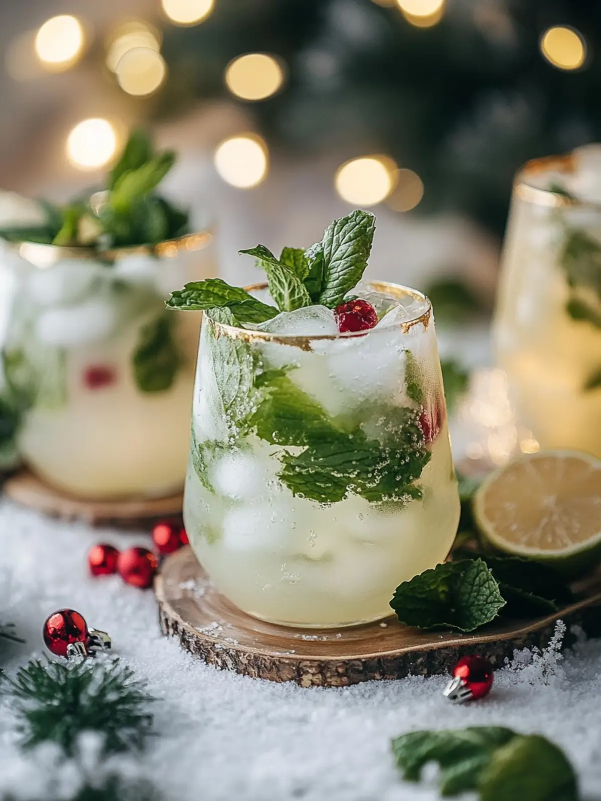 Delicious White Christmas Mojitos to Brighten Your Holidays 4 White Christmas Mojitos