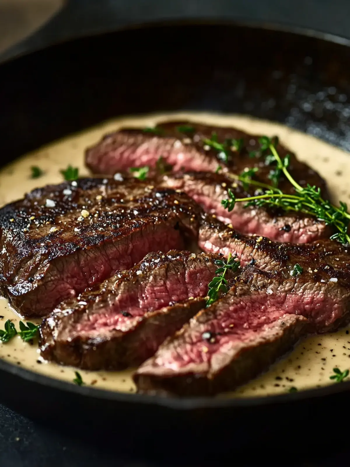 Cast Iron Bavette Steak