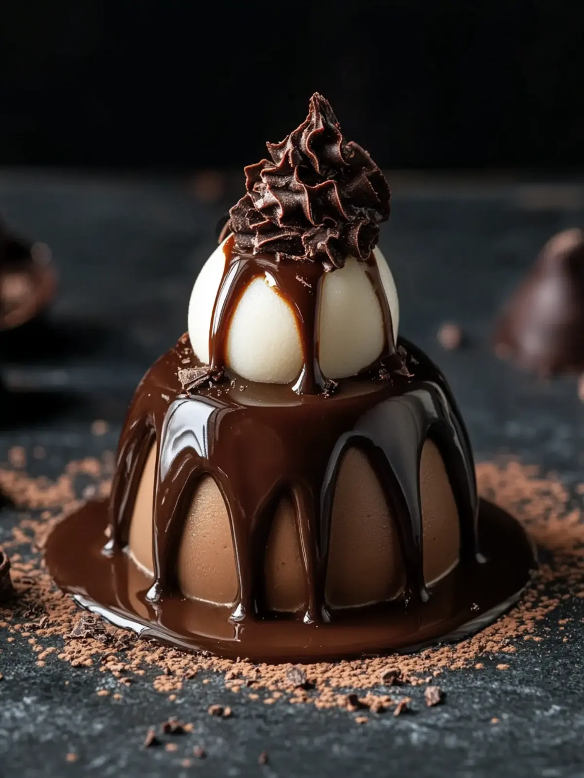 Decadent Chocolate Dome Mousse with Ganache to Impress 2 Chocolate Dome Mousse with Ganache