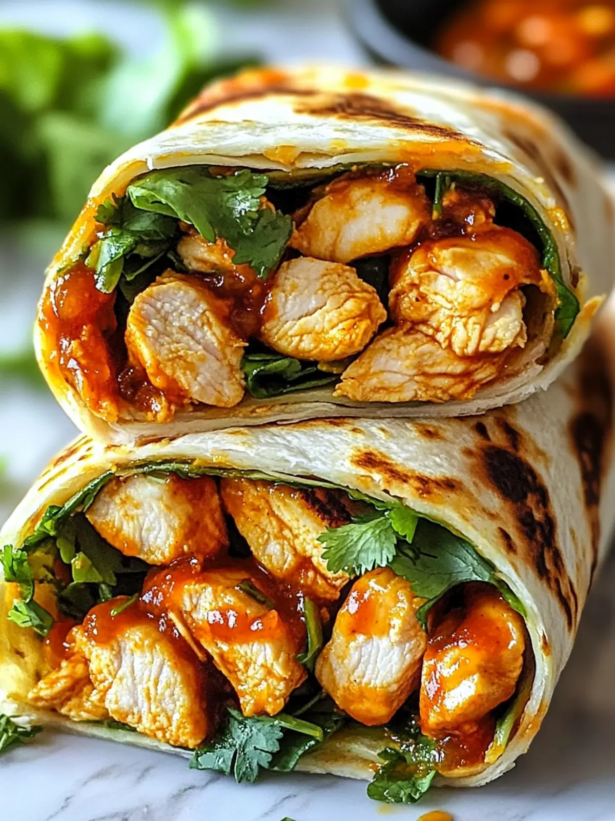 Savory Sweet Chili Chicken Wraps for Quick Weekday Meals 2 Sweet Chili Chicken Wraps