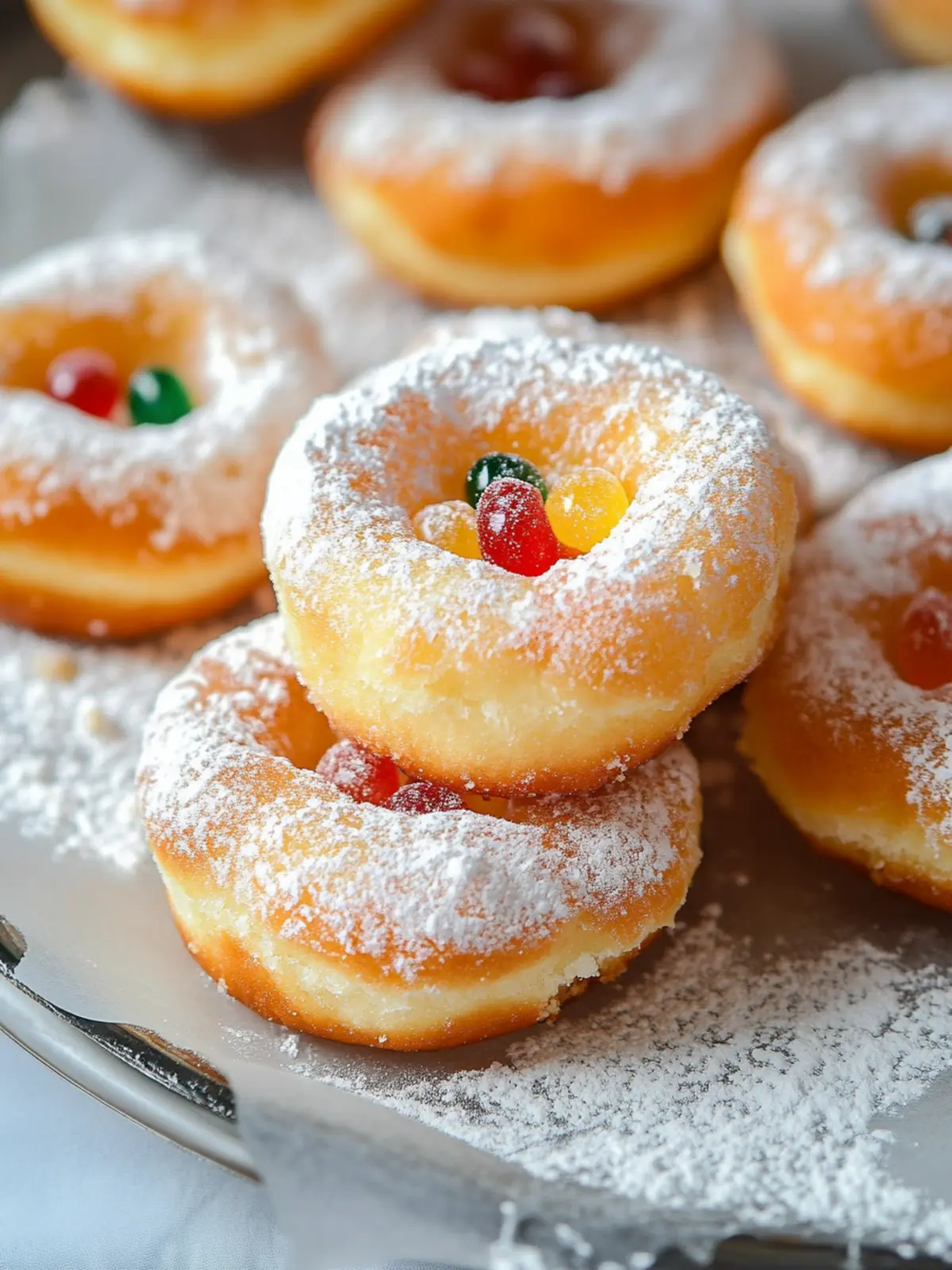 Sweet Hanukkah Jelly Donuts