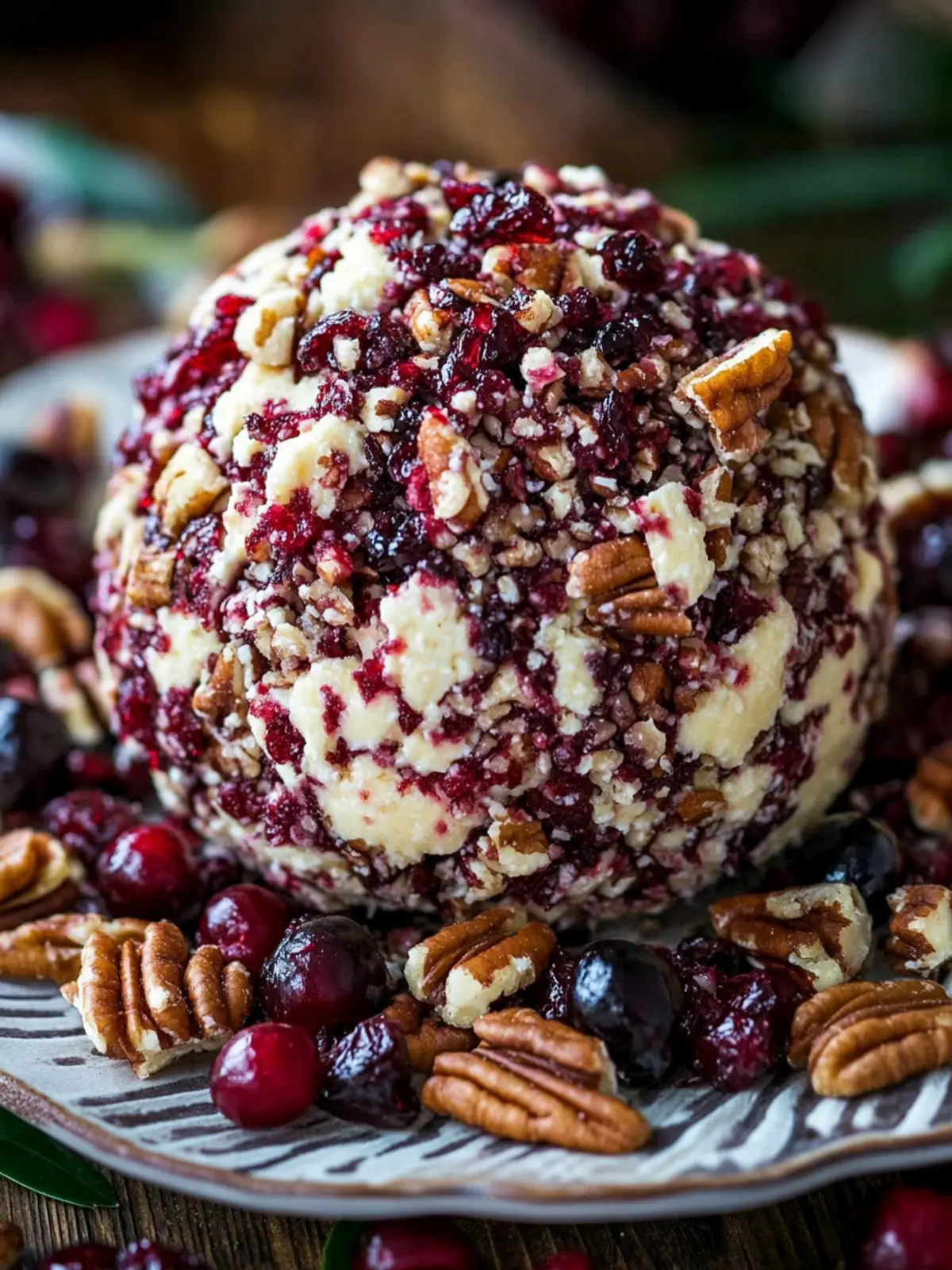 Cranberry Pecan Cheese Ball