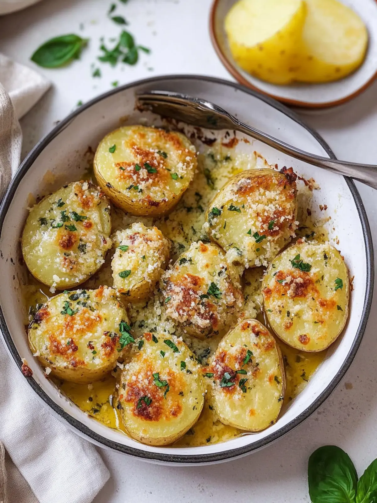 TikTok Parmesan Potatoes